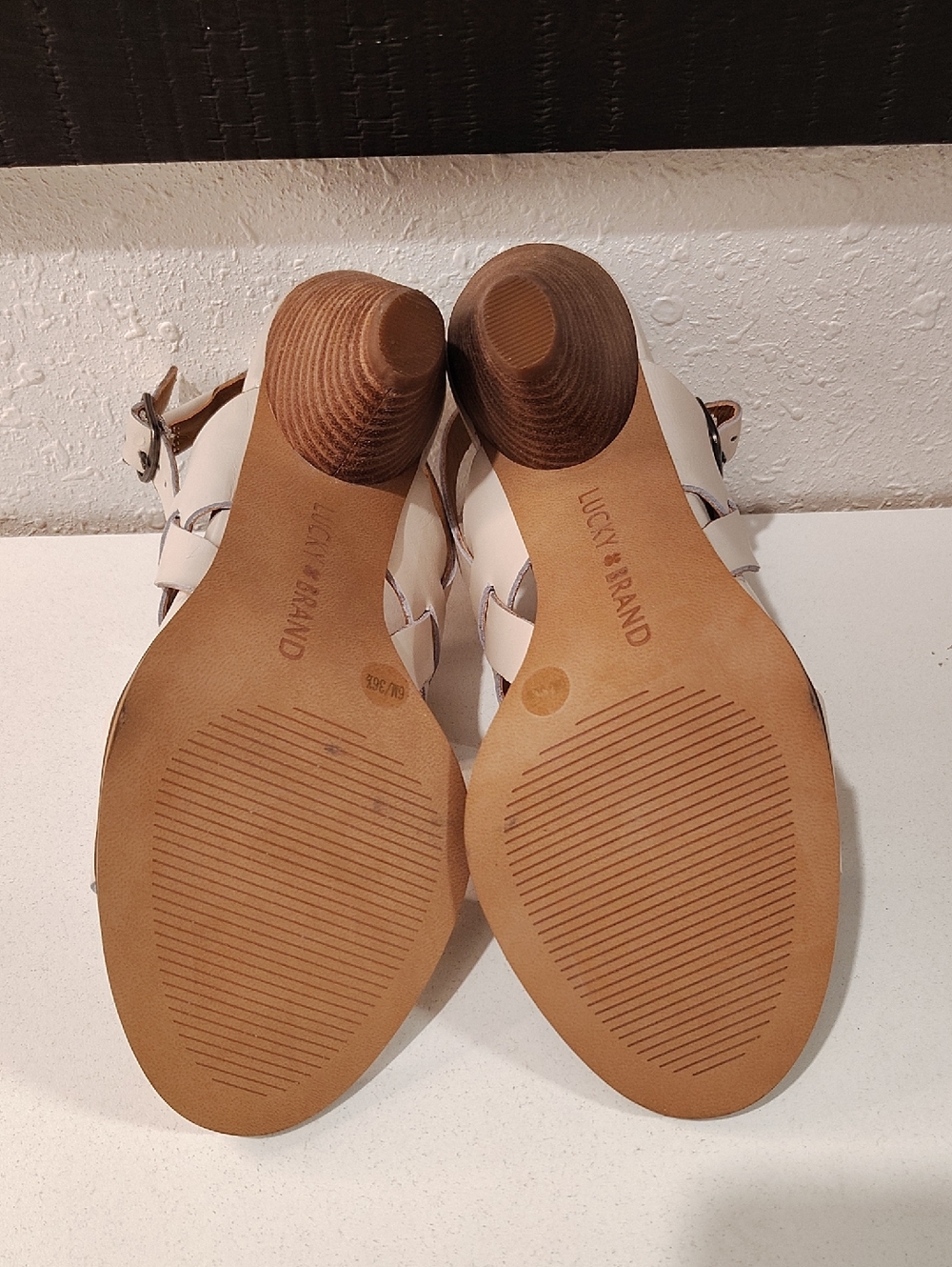 Lucky Brand Slingback Heels Size 6M - Picture 4 of 8